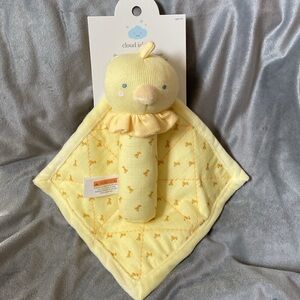 Cloud island rattle and crinkle paper